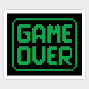 GAME OVER (Green) Sticker